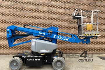 33ft Genie Electric Knuckle Boom Lift  