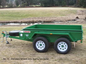 Tipping / tipper  Box Trailer Tandem Axle Hydrauli - picture0' - Click to enlarge