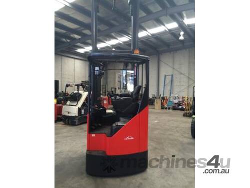 LINDE R16X NARROW AISLE 2.8m !!!! HIGH REACH 2015 9.5m battery like new 