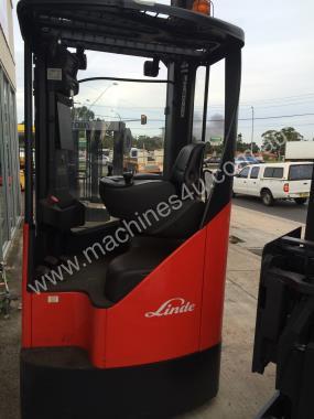 LINDE R16X NARROW AISLE 2.8m !!!! HIGH REACH 2015 9.5m battery like new 