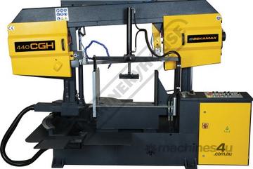 Semi Automatic Double Column & Swivel Head Band Saw BMSY-440-CGH 695 x 425mm (W x H) Rectangle Capa
