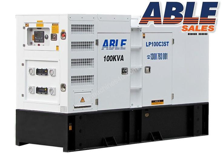 New Able Sales Australia 110 kVA 415V Diesel Generator Cummins