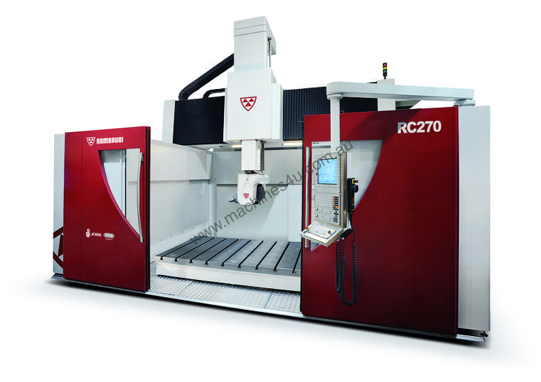 caption Rambaudi High Quality Italian 5 Axis Machining Centres
