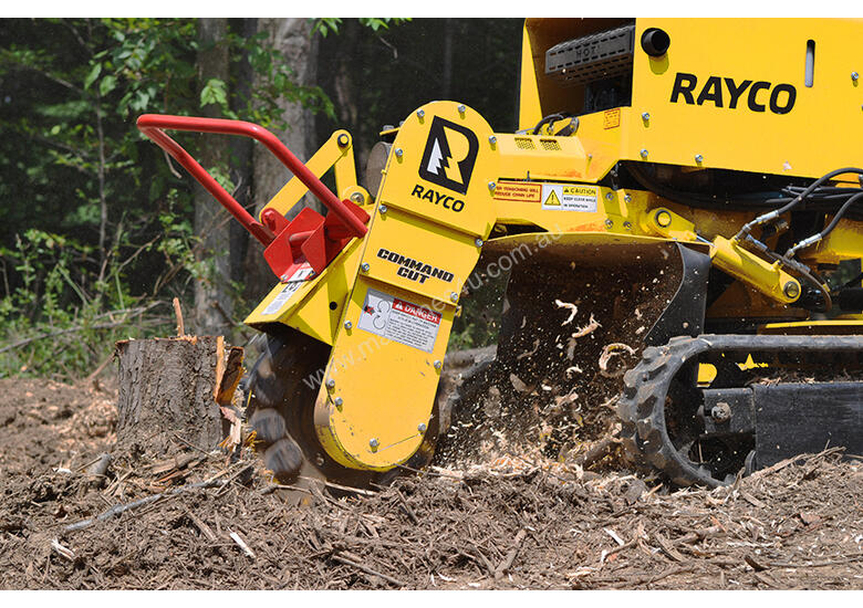 caption Brand New Rayco RG45-R Trac Stump Grinder