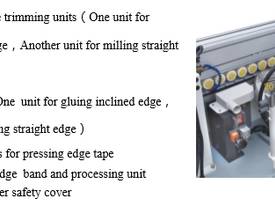 NANXING pre milling  0-60°  Inclined  beveled  Automatic  Edgebander NB6IJ - picture1' - Click to enlarge