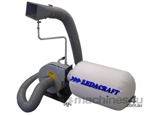 caption LEDA Single phase 1hp horizontal bag- low profile