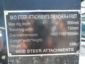 brand new skid steer trencher attachment - picture0' - Click to enlarge