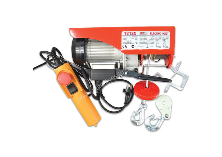 New grip 200KG ELECTRIC LIFTING HOIST Hoists in , Listed on Machines4u
