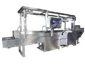 Fully Automatic Continuous Fryer with hold-down belt (Gas Fired) - picture0' - Click to enlarge