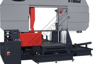 H-1300SAT Semi Automatic Double Column Heavy Duty Metal Cutting Band Saw 1300 x 1300mm (W x H) Squa