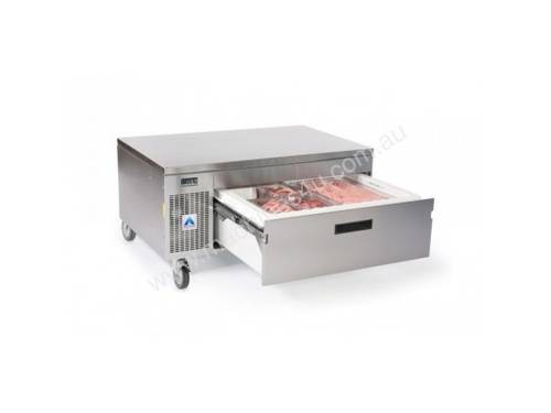 Adande VCS1.CW Single Drawer Side Engine Refrigeration Unit with Castors and Solid Work Top