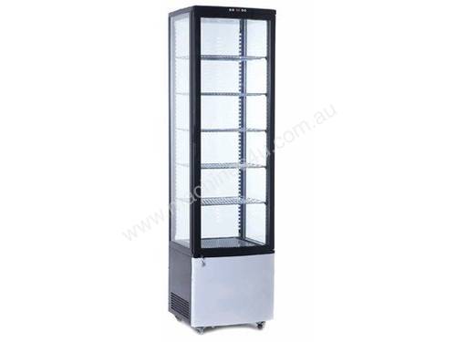 Como Four Sided Glass Display Refrigerator