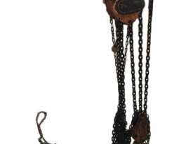 Chain Hoist Block and Tackle 7.5 ton x 6 mtr Drop PWB Anchor Lifting Crane  - picture0' - Click to enlarge
