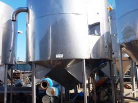 Stainless Steel Storage Tank (Vertical), Capacity: 10,000Lt - picture0' - Click to enlarge