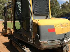 2007 VOLVO EC55B PRO  5.5 TON EXCAVATOR A/C ENCLOSED CABIN 3000 HOURS 3 BUCKETS - picture0' - Click to enlarge