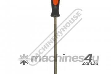 EF-RF Engineers File, Round - Smooth Cut Hi-Quality Hardened & Tempered Carbon Steel 250mm Blade Len