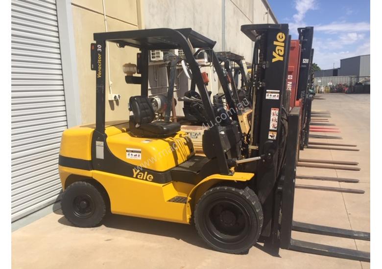 Used Yale Yale Gdp30tk Diesel Forklift Counterbalance Forklifts In Listed On Machines4u