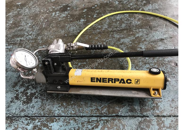 Used enerpac Enerpac Hydraulic Hand Pump Porta Power Two Speed P392