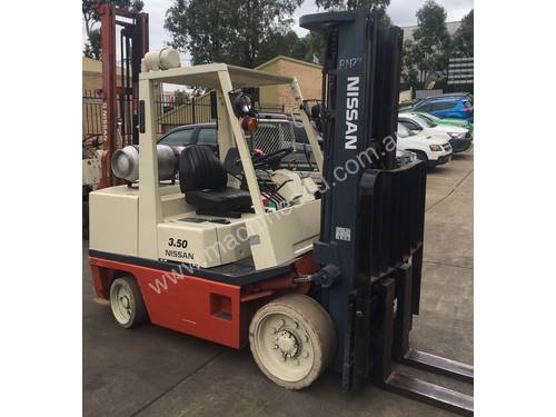 forklift 3.5 ton container mast 