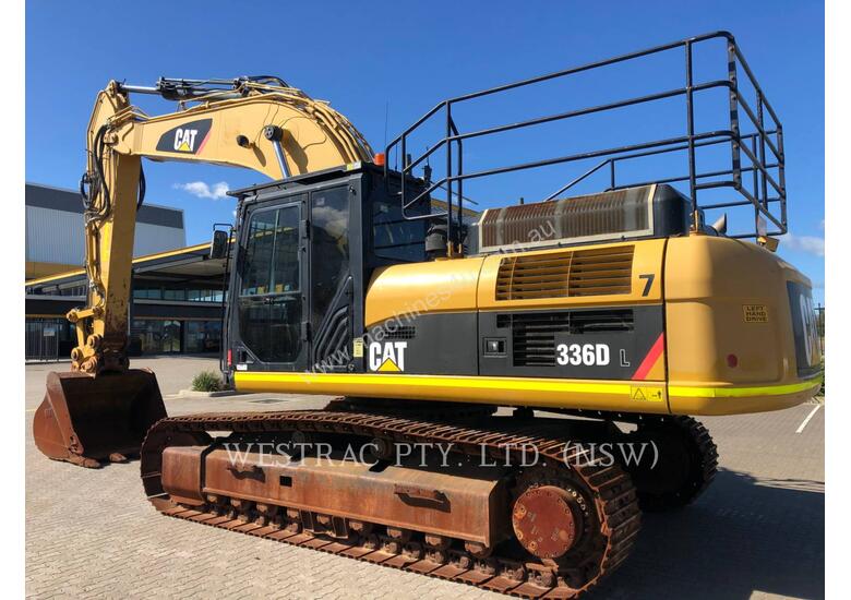 caption CATERPILLAR 336DL Track Excavators