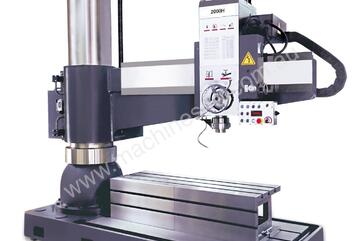 AJAX Morgon Taiwan FRD Large Capacity Radial Drills Manual or NC up to 2500mm Arm