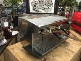 RANCILIO CLASSE 8 2 GROUP HIGH CUP STAINLESS ESPRESSO COFFEE MACHINE - picture0' - Click to enlarge