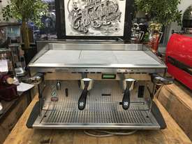 RANCILIO CLASSE 8 2 GROUP HIGH CUP STAINLESS ESPRESSO COFFEE MACHINE - picture0' - Click to enlarge