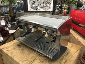 RANCILIO CLASSE 8 2 GROUP HIGH CUP STAINLESS ESPRESSO COFFEE MACHINE - picture1' - Click to enlarge