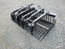 JCT Rock Grapple Bucket to suit Skidsteer Loader - picture0' - Click to enlarge