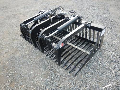 JCT Rock Grapple Bucket to suit Skidsteer Loader