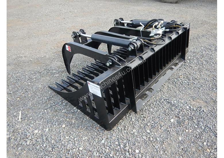 New JCT JCT Rock Grapple Bucket to suit Skidsteer Loader Skid Steer