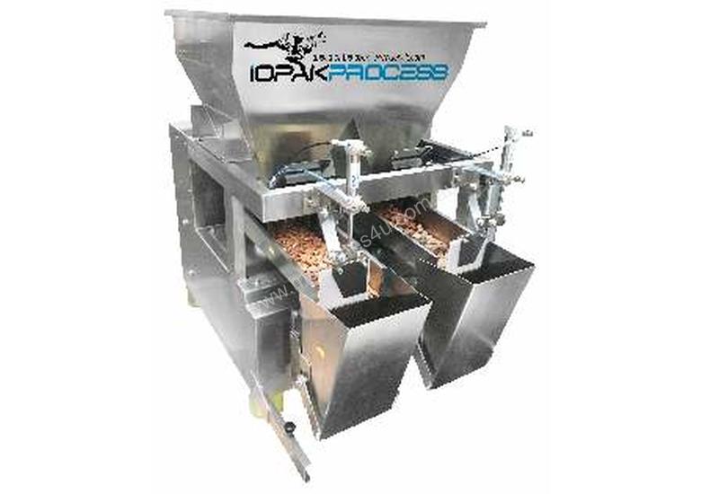 caption Twin Head Linear Weigher with Stand