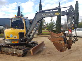 VOLVO ECR58 PLUS EXCAVATOR WITH FULL CAB, 3800 HRS, HEIGHT & SLEW RESTRICTORS - picture0' - Click to enlarge