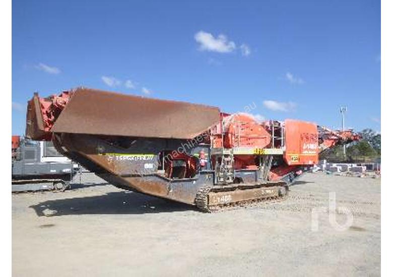 caption TEREX FINLAY J1480 Jaw Crusher