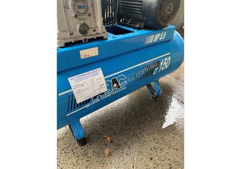 caption ABAC 5.5HP 3 Phase Air compressor