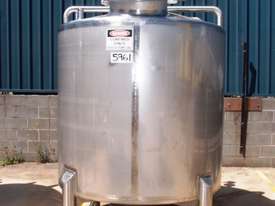 Stainless Steel Mixing Tank (Vertical), Capacity: 2,500Lt - picture0' - Click to enlarge
