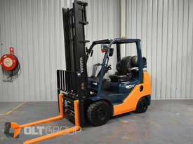 Used Toyota 3 Tonne Forklift 8 Series Compact Model Fork Positioner 2445 Low  Hours - picture0' - Click to enlarge
