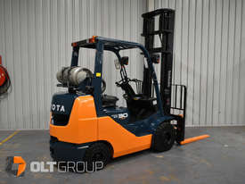 Used Toyota 3 Tonne Forklift 8 Series Compact Model Fork Positioner 2445 Low  Hours - picture1' - Click to enlarge