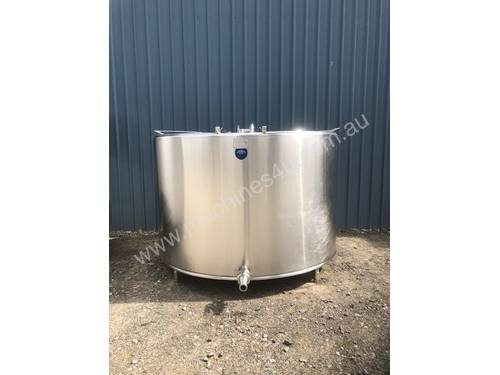 4,000ltr Jacketed Stainless Steel Tank