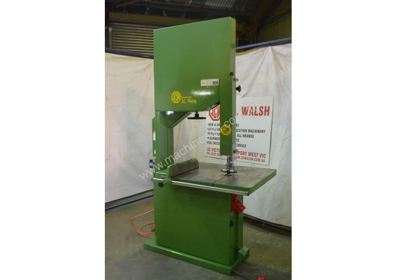 caption Heavy duty 800mm Bandsaw
