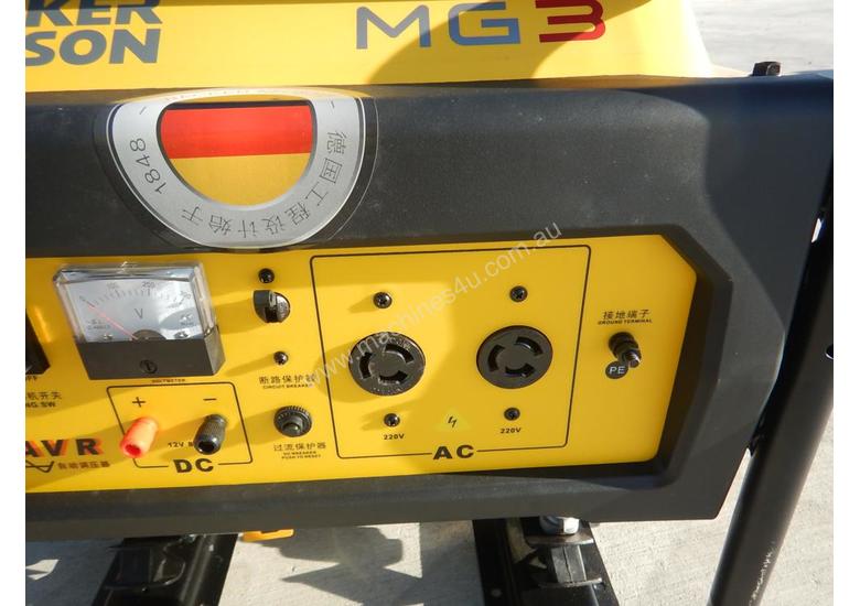 caption LOT # 0092 -- Unused Wacker Neuson MG3