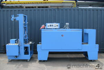 Heat Shrink Tunnel and Collator - Solutionpack Machinery