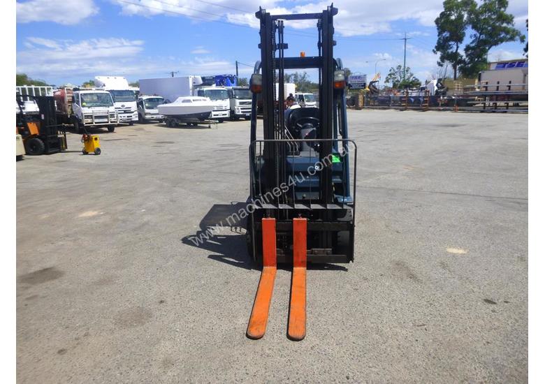 caption 2009 Toyota 32-8FG15 1.5 Tonne LPG/Petrol Forklift (GA1292)