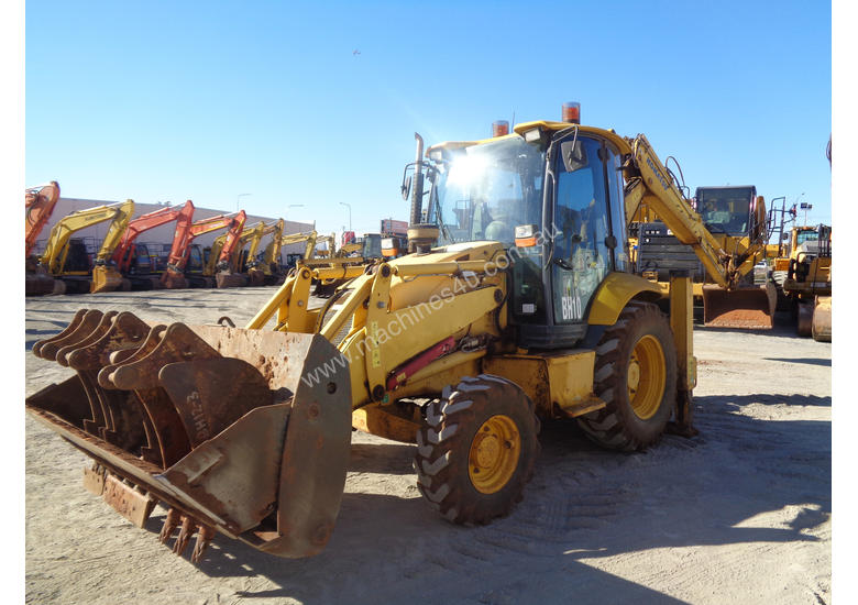 caption Caterpillar WB97R-5 Backhoe