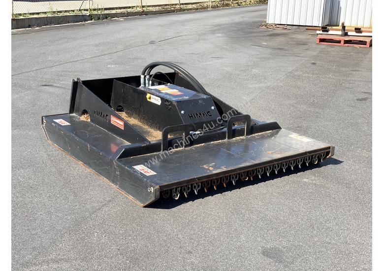 Used himac Skid Steer 60 5ft 2 Blade Slasher Skid Steer Slasher in