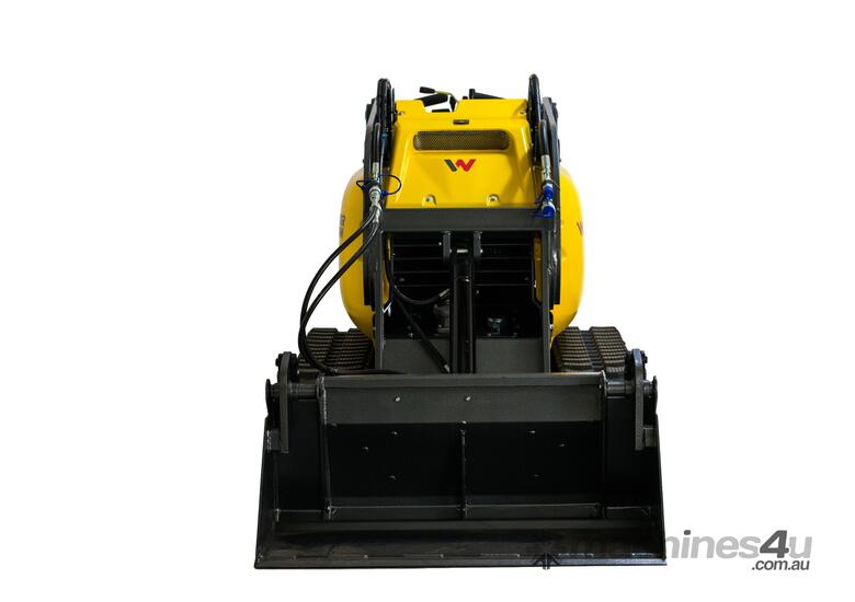 caption New Wacker Neuson Dingo Tracked Mini Loader SM325-27T Diesel, Inc 4-1 Bucket