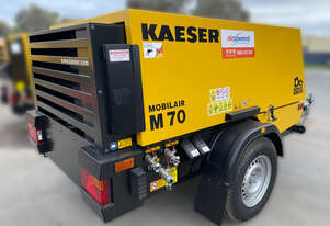 Brand New Kaeser M70, Towable Diesel Compressor, 250cfm