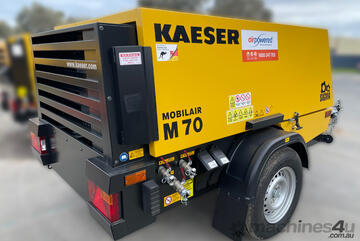 Brand   Kaeser M70, Towable Diesel Compressor, 250cfm