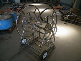 hose reel  ss   portable - picture1' - Click to enlarge