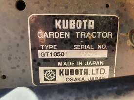 Used Kubota GT1050 Ride on Mower - picture2' - Click to enlarge